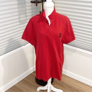BURBERRY LONDON Men's Red Polo Shirt